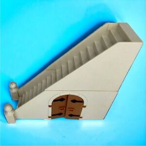 Monorail Cinderella Castle Playset Replacement Pcs -Top & Bottom Stairs w/Doors